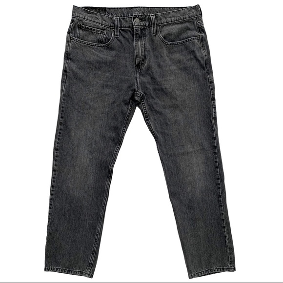 Levi’s 502 Grey Slim Tapered Straight Leg Jeans - Picture 2 of 15